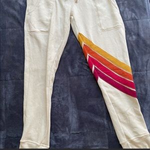 Aviator Nation Chevron Sweatpants size XS